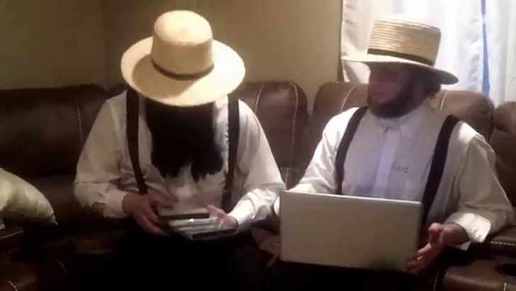 There are Amish computers.