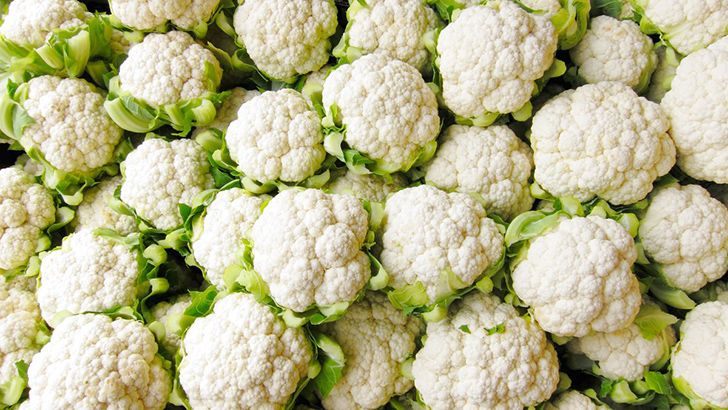 Cauliflower comes in multiple colors.
