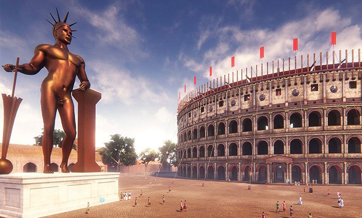 It was only called the Colosseum because it was next to a statue called the Colossus.