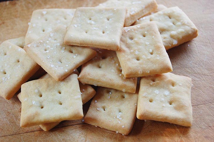 Crackers are worse for your teeth than sugar.