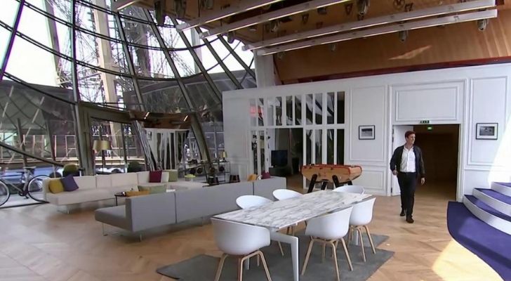 A modern look at the hidden apartment inside Eiffel Tower
