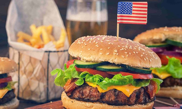 During World War II, Americans called hamburgers "liberty steaks".