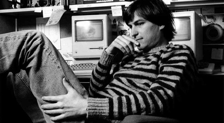Steve Jobs looking mindful