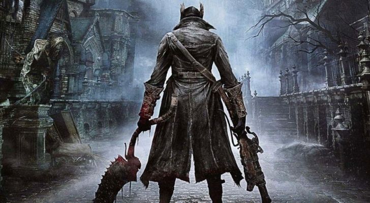 Game play from Bloodborne
