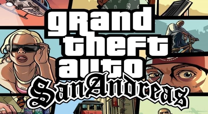 Grand Theft auto San Andreas cover