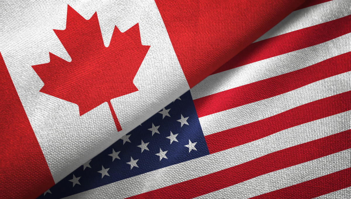 Canada U.S. flag US