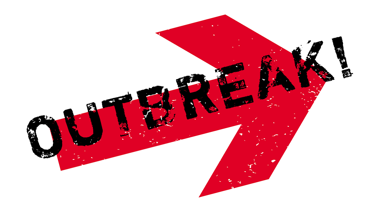 outbreak graphic arrow